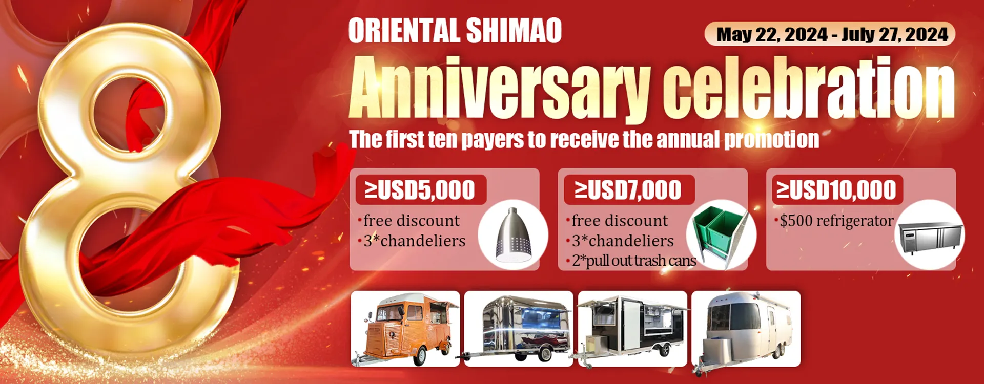 การเฉลิมฉลองครบรอบ 8 ปีของกลุ่ม Oriental Shimao