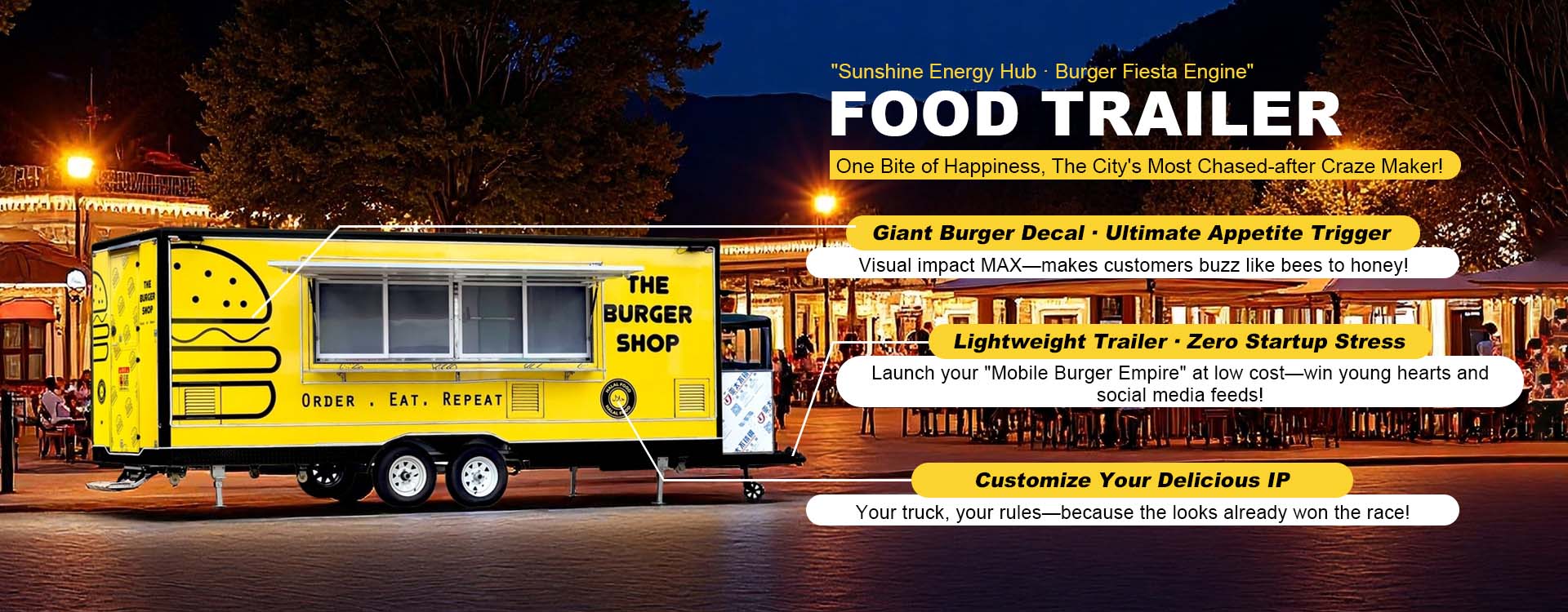 ผู้ผลิตรถพ่วงอาหาร รถบรรทุก