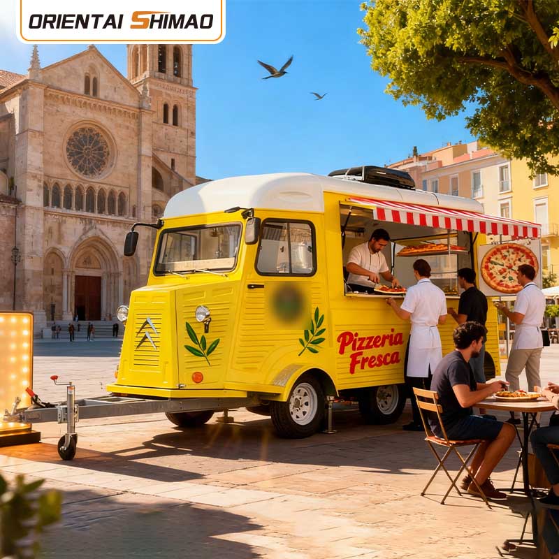 ร้านกาแฟ รถบรรทุกกาแฟ รถบรรทุกกาแฟเคลื่อนที่ ตัวอย่างอาหารจานด่วน รถบรรทุกอาหาร