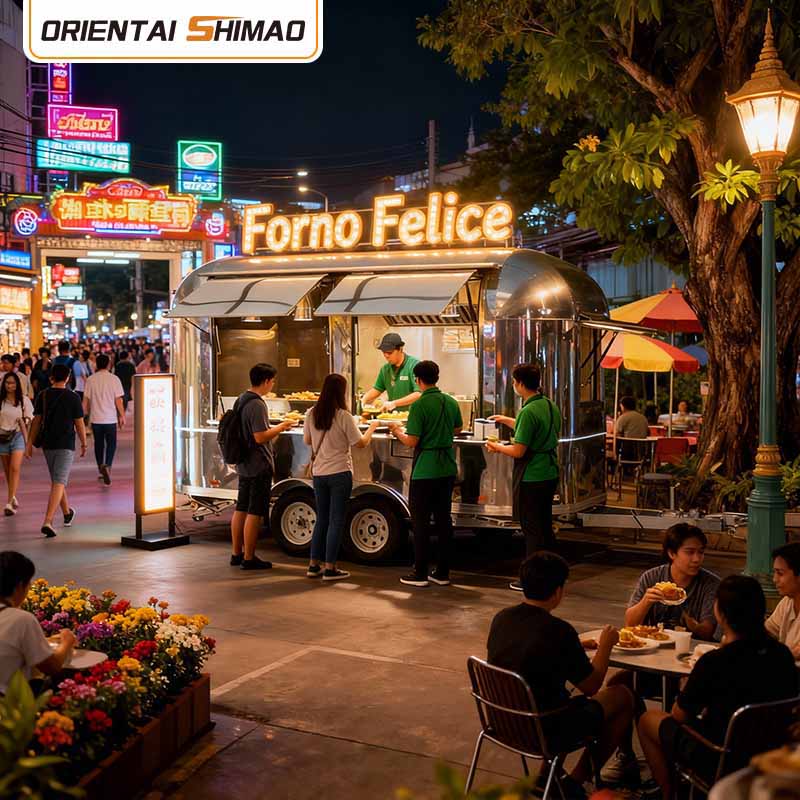 ร้านมือถือ รถบรรทุกดอกไม้ อาหารริมถนน การจัดเลี้ยง ตัวอย่างอาหาร รถบรรทุกอาหาร