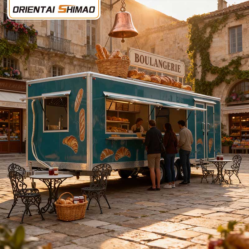 ตัวอย่างห้องครัวเคลื่อนที่ Square