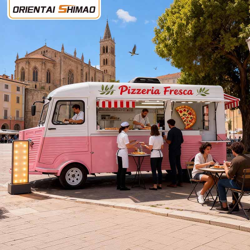 อาหารจานด่วนรถบรรทุก